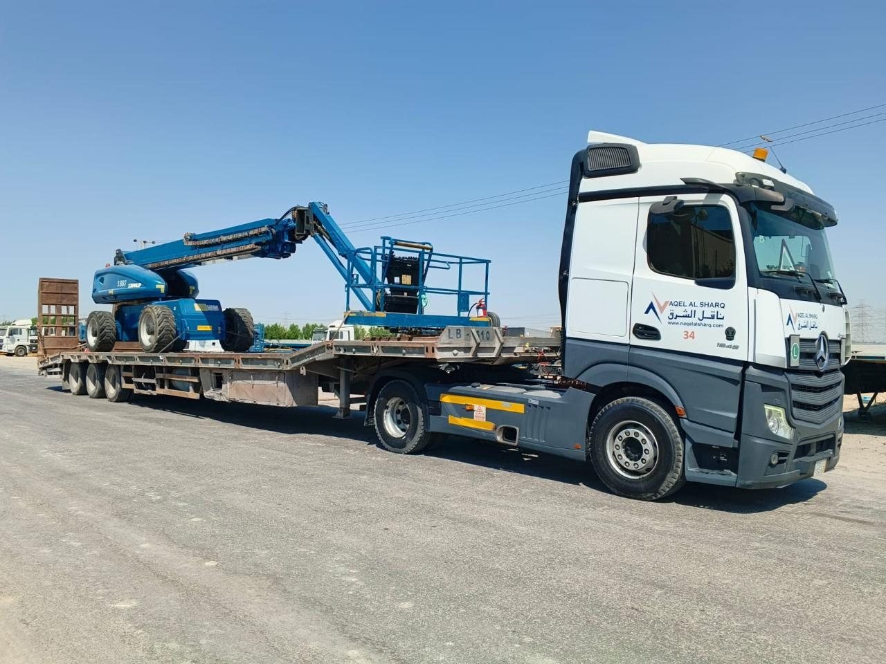 Naqel Al Sharq project cargo photograph