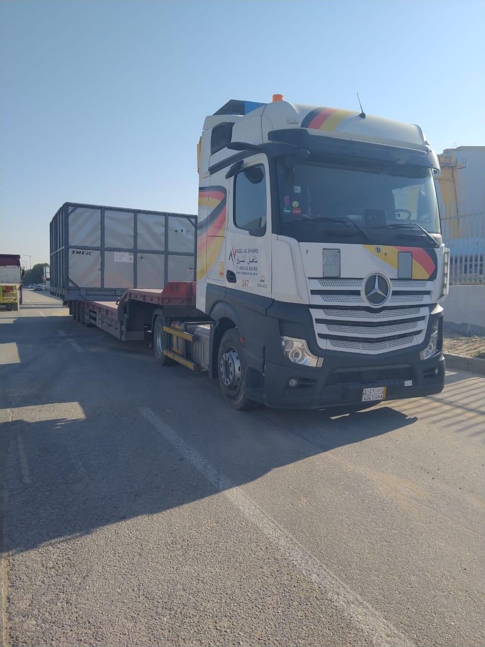 Naqel Al Sharq project cargo photograph
