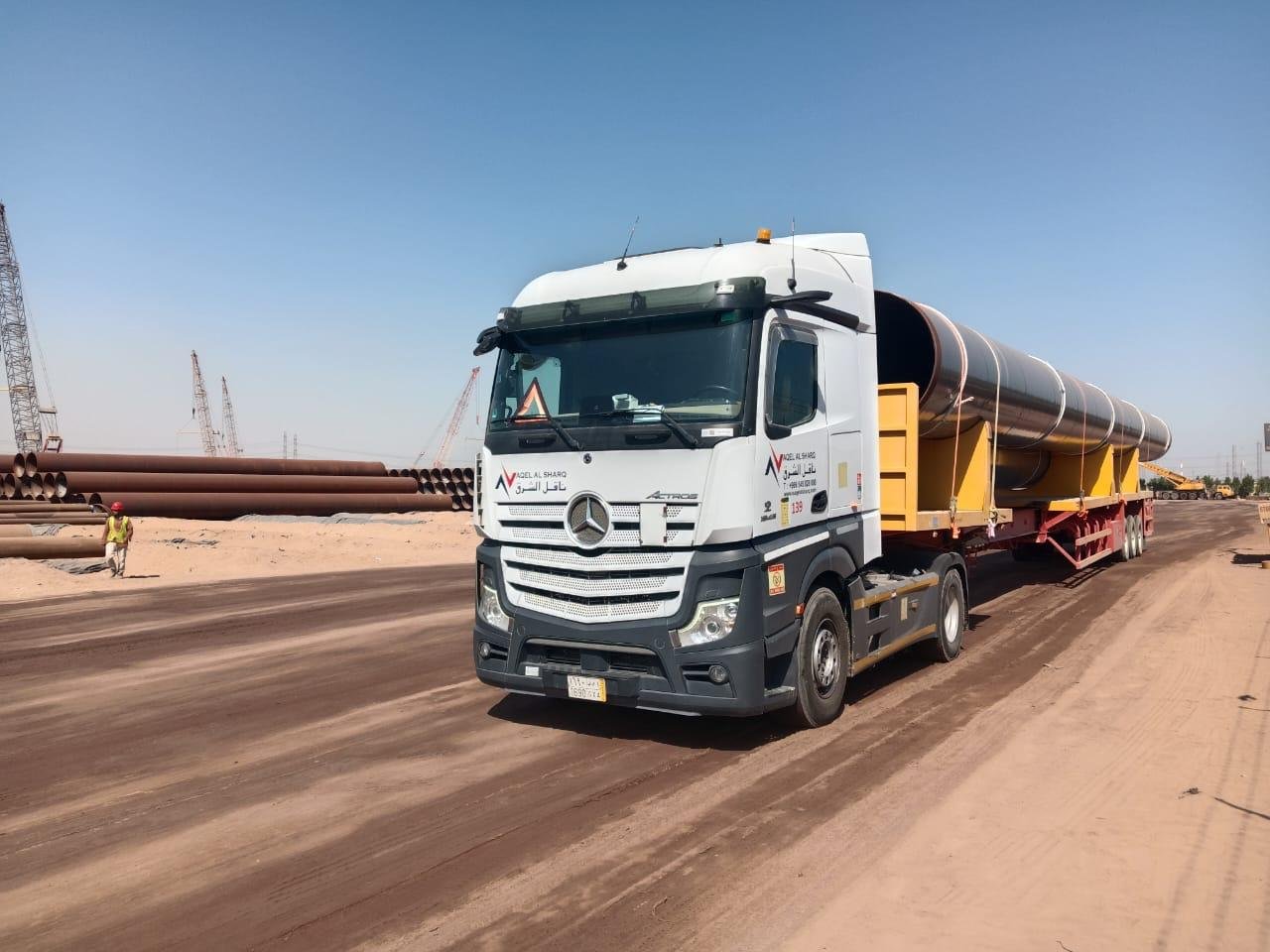 Naqel Al Sharq project cargo photograph