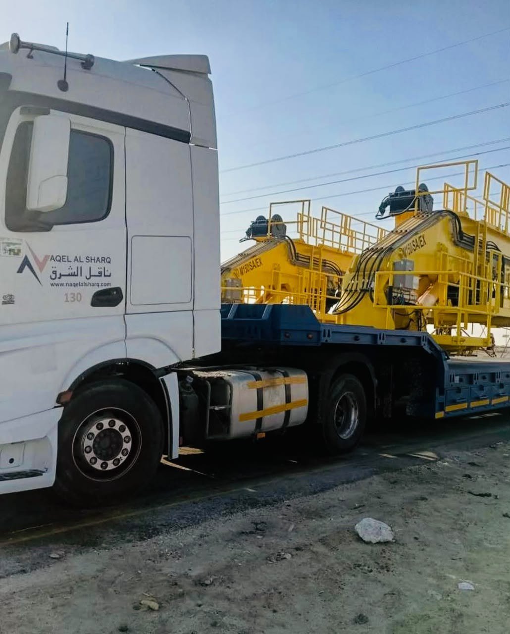 Naqel Al Sharq project cargo photograph