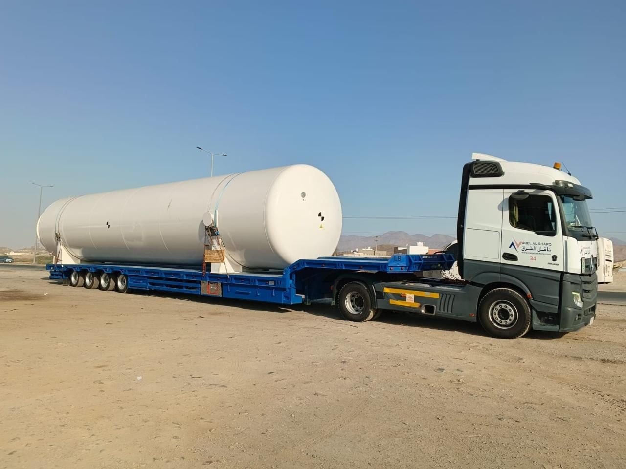 Naqel Al Sharq project cargo photograph