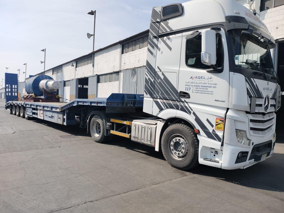 Naqel Al Sharq project cargo photograph