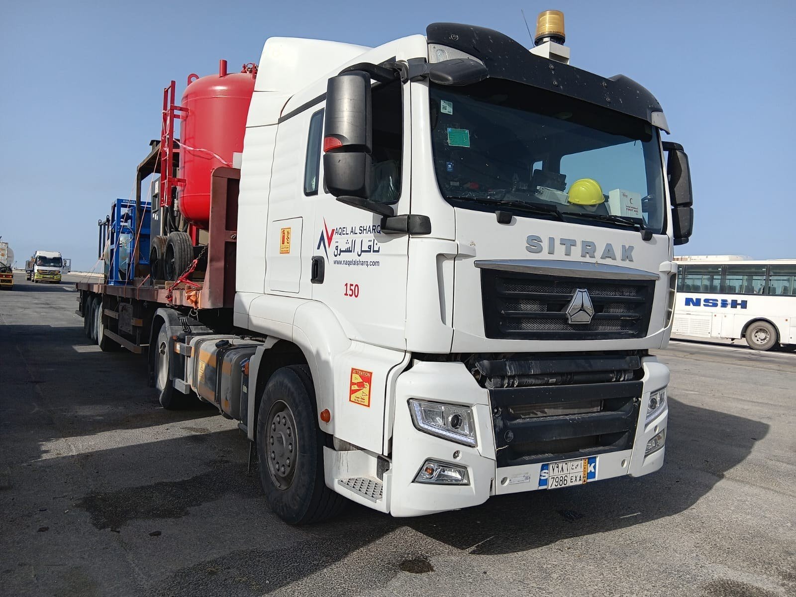 Naqel Al Sharq project cargo photograph