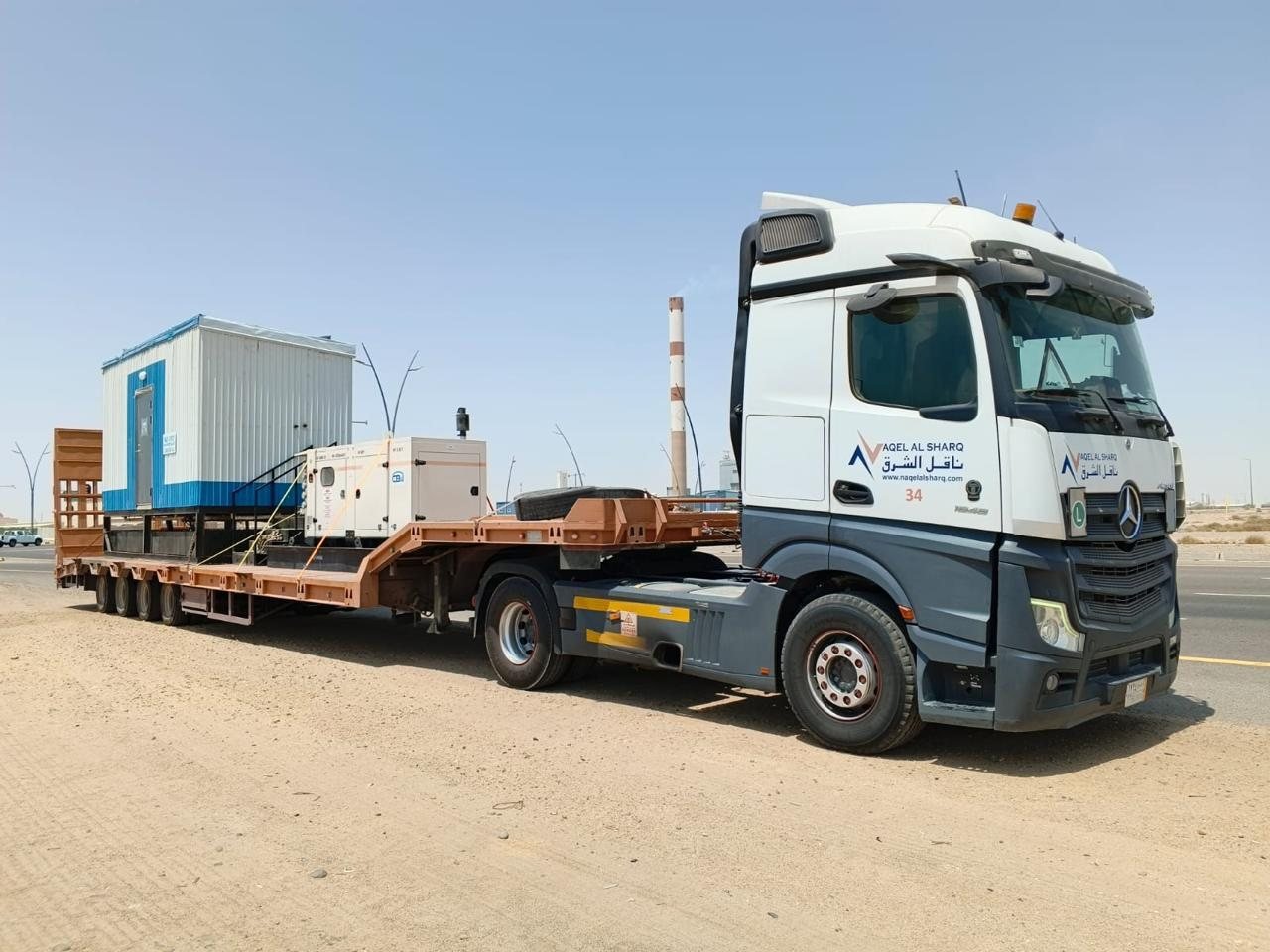 Naqel Al Sharq project cargo photograph