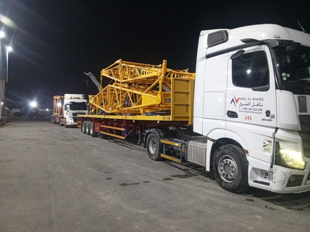 Naqel Al Sharq project cargo photograph