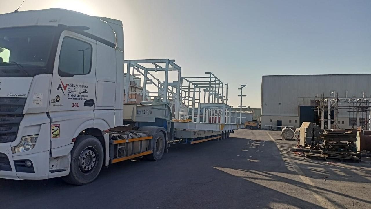 Naqel Al Sharq project cargo photograph