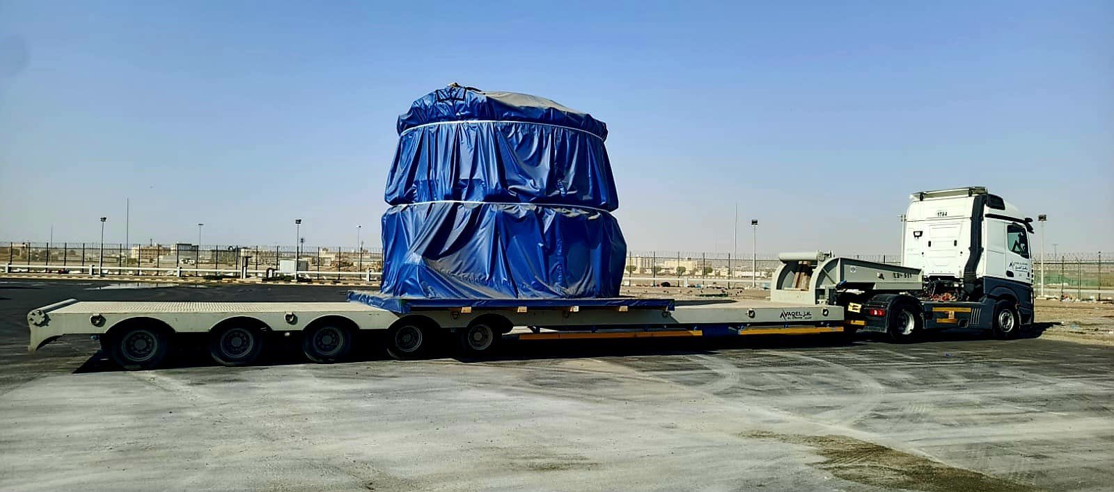 Naqel Al Sharq project cargo photograph
